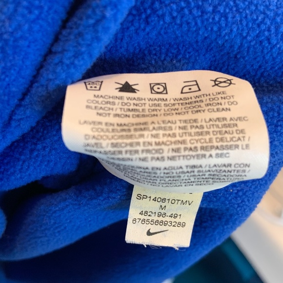 Nike Golf Tour Performance UF Florida Gators 1/4 Zip Jacket Blue Size M - Picture 14 of 16